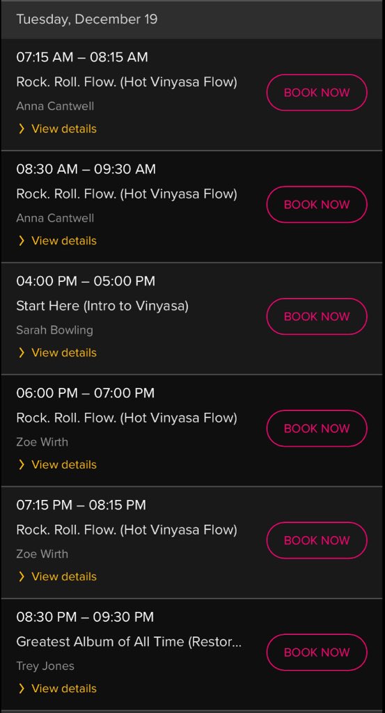 3CHORDSSTUDIO's tweet photo. Full day of #RockRollFlow anyone? π
#TuesdayFlow #LAfitness #Yoga #LAyoga #Hollywood #Vinyasa https://t.co/jaKJvyfjfA
