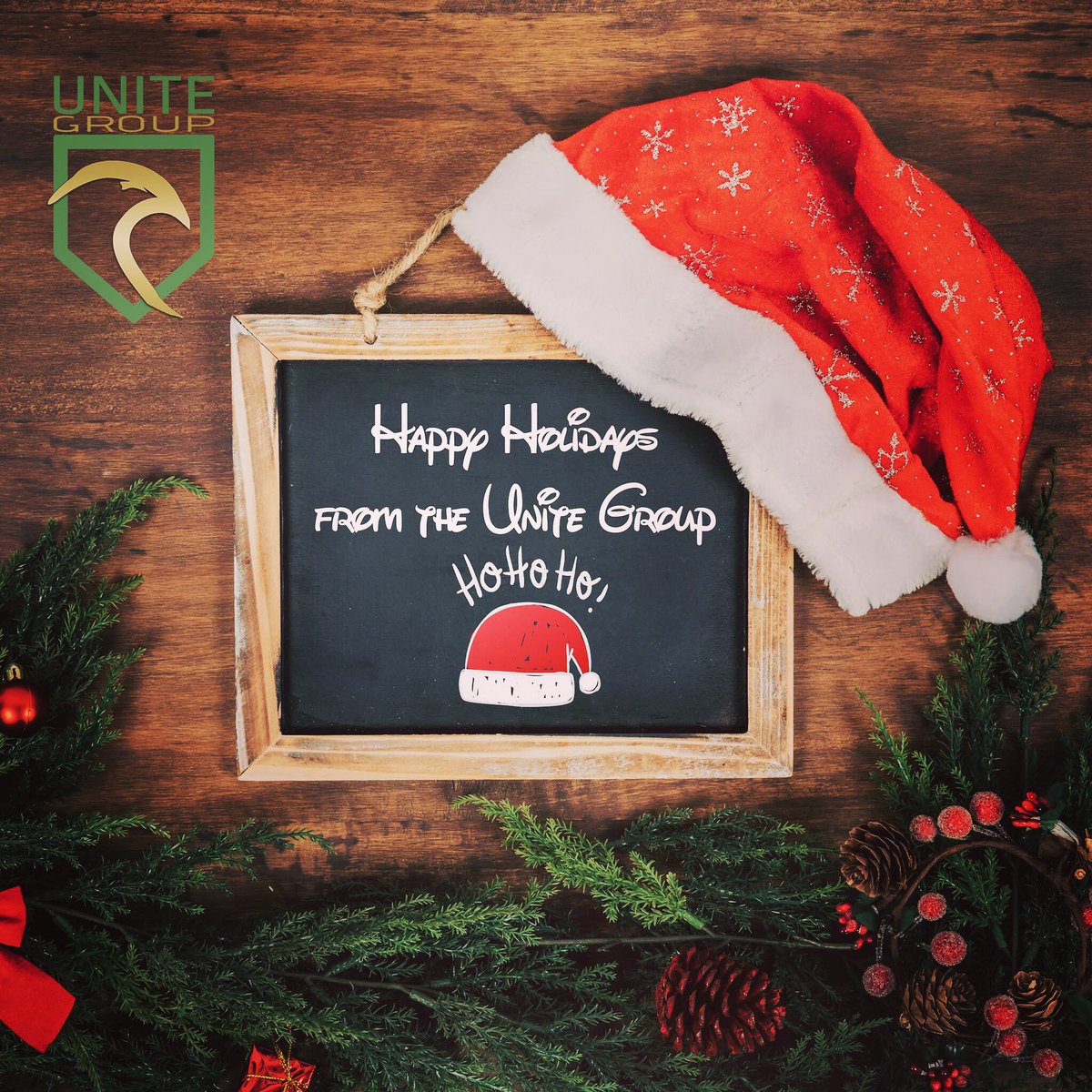 Unitegroupsa's tweet photo. We wish you a very Happy Holiday season and a peaceful and prosperous New Year.We hope your holidays will be filled with joy and laughter! 

Please note our offices will be closed: 23 December  - 1 January. https://t.co/hJQw39NzbD