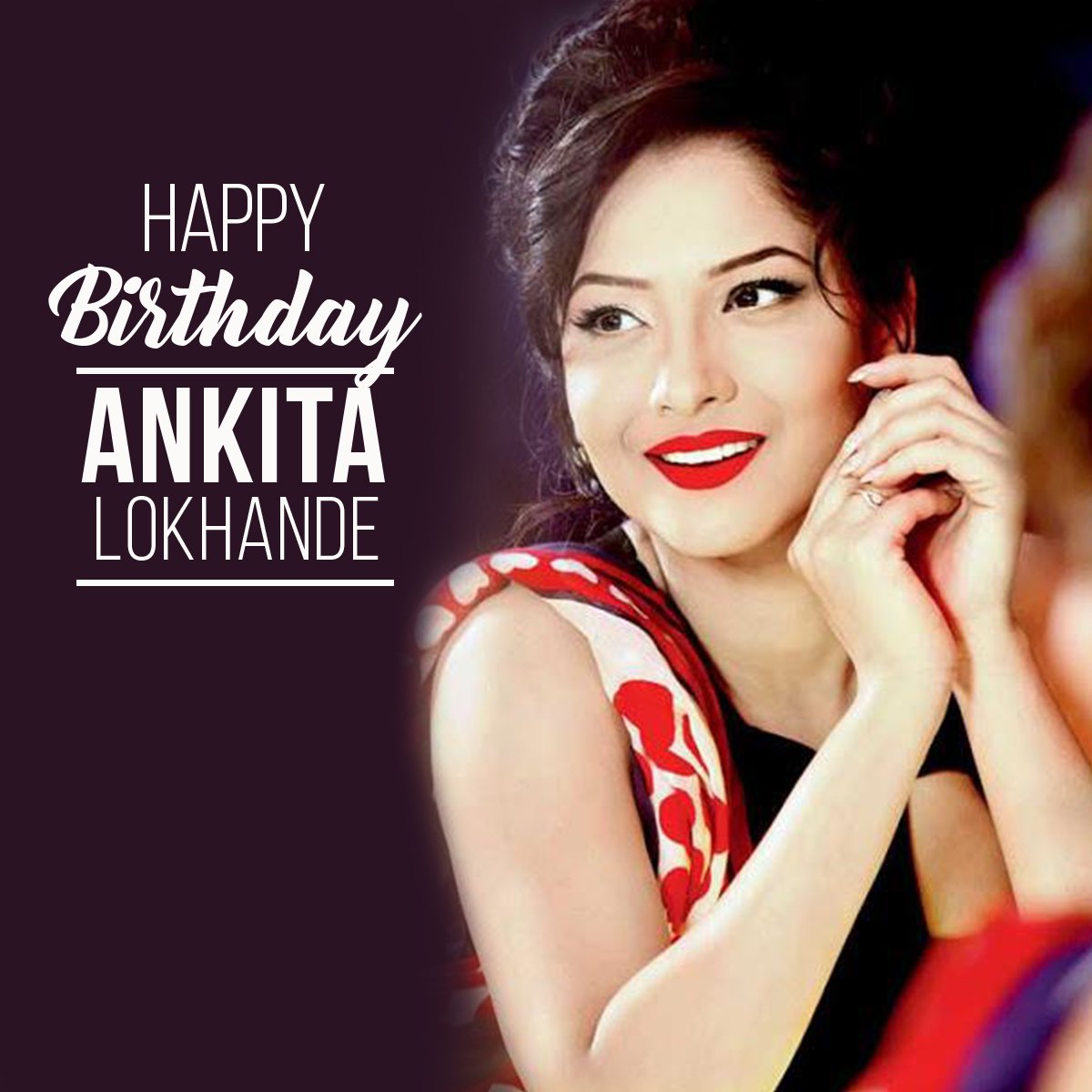 Here\s wishing the very beautiful, Ankita Lokhande, a very happy birthday!   