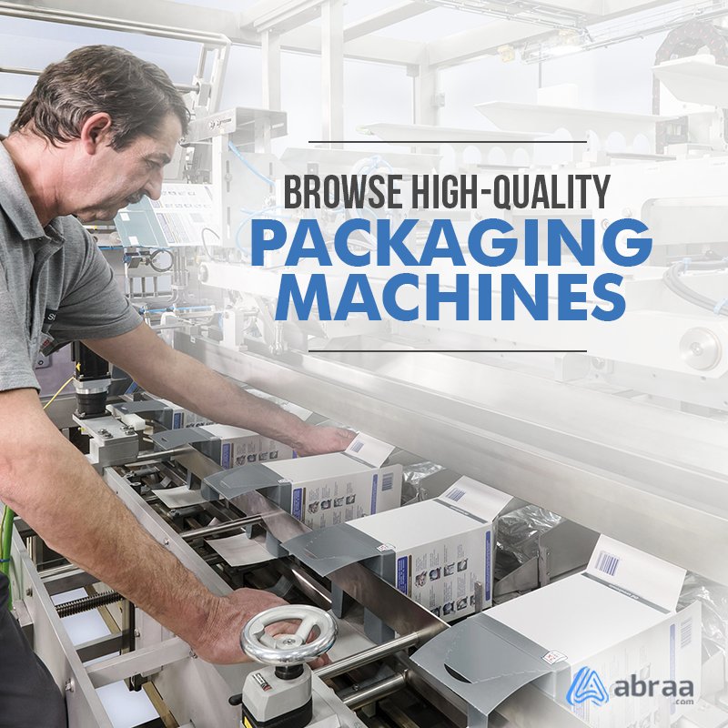 abraaglobal's tweet photo. Browse varieties of Packaging Machinery on https://t.co/f14Mro1ha2

Click here: https://t.co/YqeyuIKtJf
#Packaging #packagingmachinary #packagingsupplies #packagingmachinarysuppliers https://t.co/sN0hF4oNz9