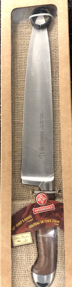 Day 19 of wellocks advent Calendar and today’s giveaway is a 10 inch Oliver Anquier mundial chefs Knife! To enter simply retweet and follow our Instagram wellocksfood #wellocksperfectchristmas