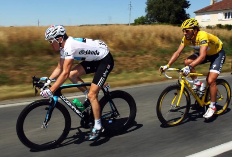 GeraintThomas86's tweet photo. Day 11 of #Gs12daysofthrowback like, share and comment the year for your chance to win a signed jersey👍 #12daysofchristmas #cyclingphotos https://t.co/JHPYGQjNGD