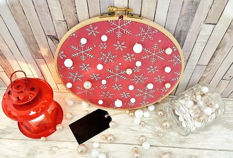 violettefactory's tweet photo. [ BLOG ] Flash Back sur mon cadre déco petits flocons #diy 
❄ #christmas #doityourself 
https://t.co/QOPiYeQdMR https://t.co/6Rycw0Lrk3