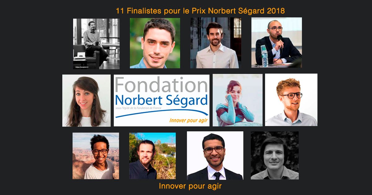 Découvrez les 11 finalistes #IngénieurCréateur du Prix Norbert Ségard 2018. "Innover pour Agir" 
RDV en janvier pour connaître les lauréats de la Fondation dont le Prix Norbert Ségard 2018 ☑
norbert-segard.org/finalistes-pri…