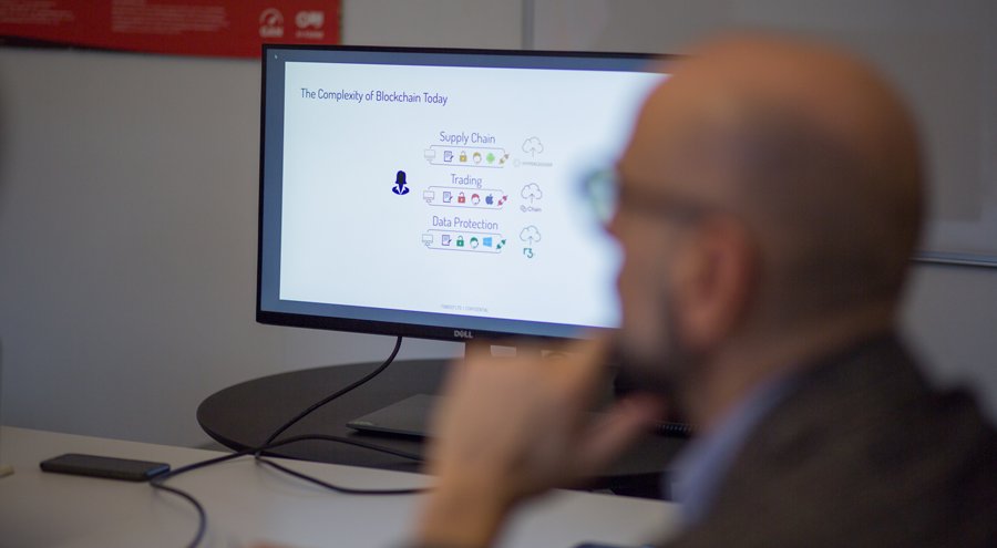 hfarmspa's tweet image. In their first weeks of program, the teams of the @DeutscheBank #blockchainaccelerator are diving into business&amp;amp;strategy, supported by the most dedicated staff and advisors.
#HFARMaccelerator