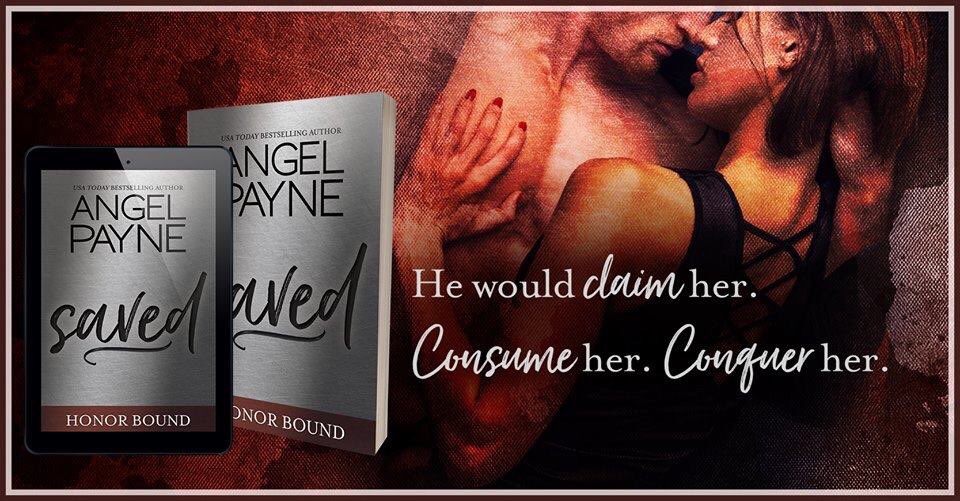 #NewRelease from @AngelPayneWrtr #Saved #HonorBoundSeries Book one is now OUT!! If you are looking for a sexy new series that contains a delicious alpha, this one could be for you. 😍🔥📚 @WaterhousePress 
Amazon 🇺🇸:amzn.to/2CYbJI8
Amazon 🇬🇧:amzn.to/2BGlH2R