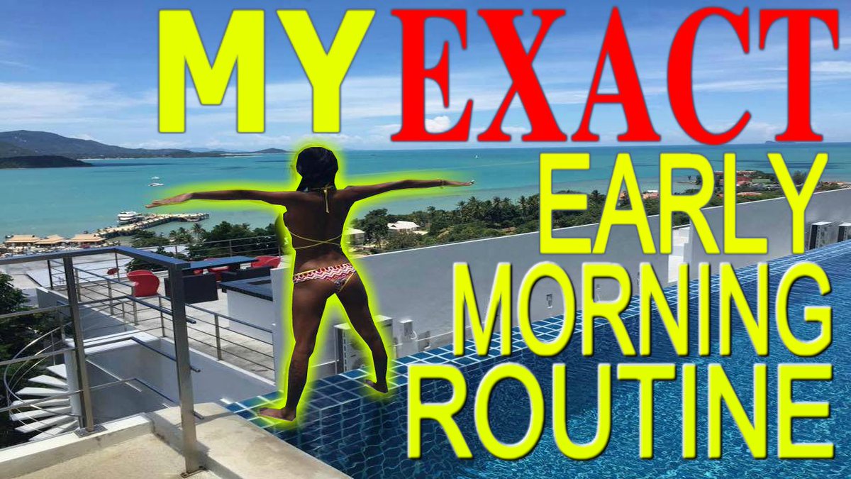 RRichardsVlogs's tweet photo. My Exact Morning Routine! WATCH NOW >> https://t.co/1MxspfqgPu << Let Me Know What you think? THANK YOU #yoga #inspiredyogis #yogaclub #garudasana #yogajournal #travelingyogi #iphone #yogalove #love #onebreathatatime #nature #yogainspiration #nomeatathlete #believeinlove https://t.co/x8kCaRQqzp