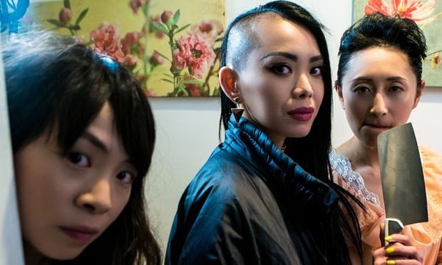 xuetingni's tweet photo. There are things I like about #bbc3's #chineseburn, starring its script writers, based on real life exp, taking influence from not just #British but #Chinese #comedy traditions.Caustic humour brings out everyday casual #racism to which overseas Chinese seem particular susceptible https://t.co/B3QAmJY6Gn