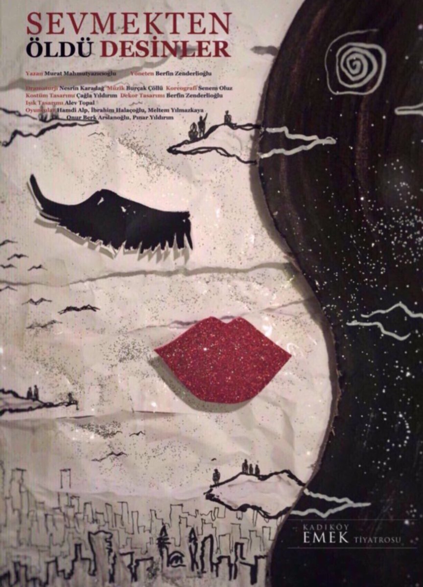 "Sevmekten Öldü Desinler"
7-13-20-27 Ocak
Biletler biletix ve gişemizde
0542 213 60 50
0216 545 73 76