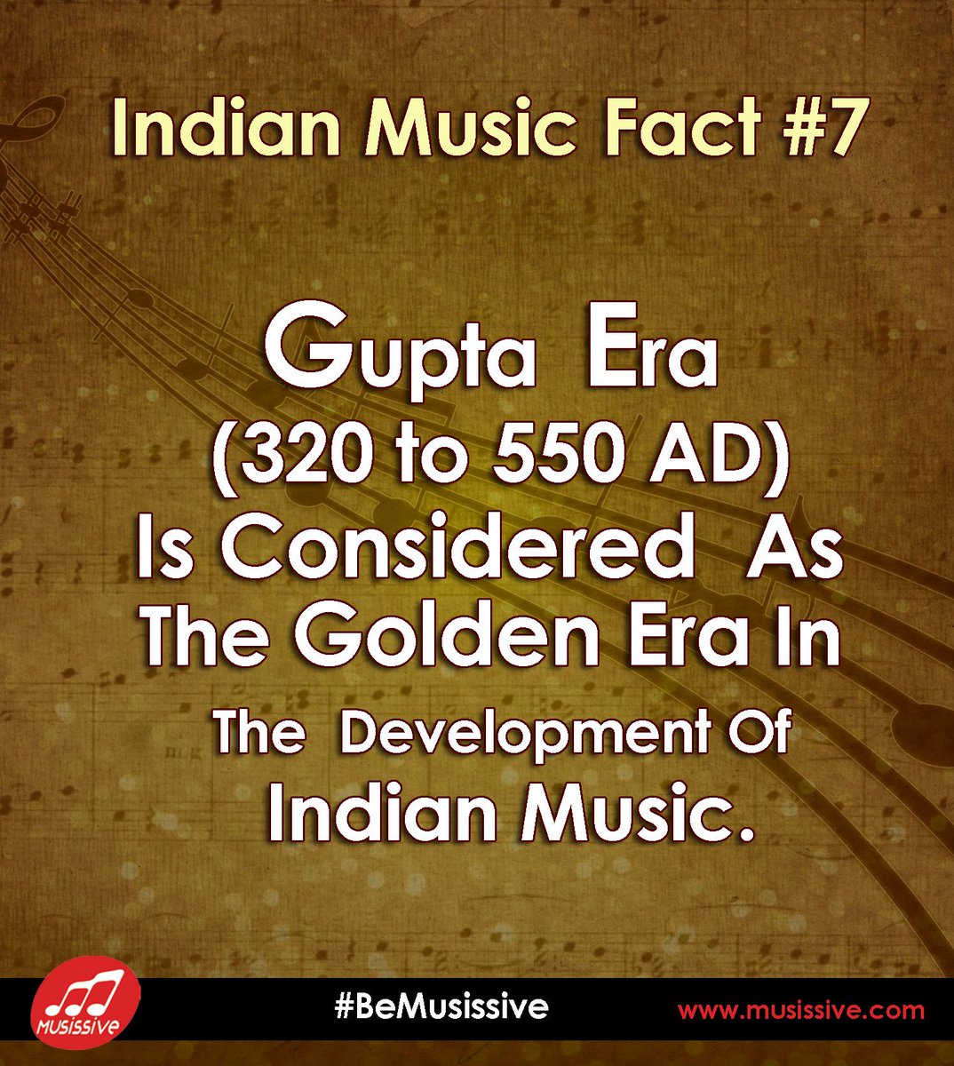 beAmusician_in's tweet photo. Gupta Era (320 to 550 AD) is considered as the Golden Era in the Development of Indian Music.
#BeMusissive #DidYouKnow #TuesdayThoughts #GoaLiberationDay #100DreamsOfYoungIndia #BhaagamathieTeaser #RajyaSabha #GujaratVerdict #ElectionResults #RaniMukerji #FolloForFolloBack #tweet https://t.co/S8Di9Ep7ji