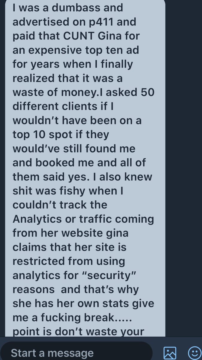 Attn All Providers: p411 top ads are a waste of $$$. #fckp411