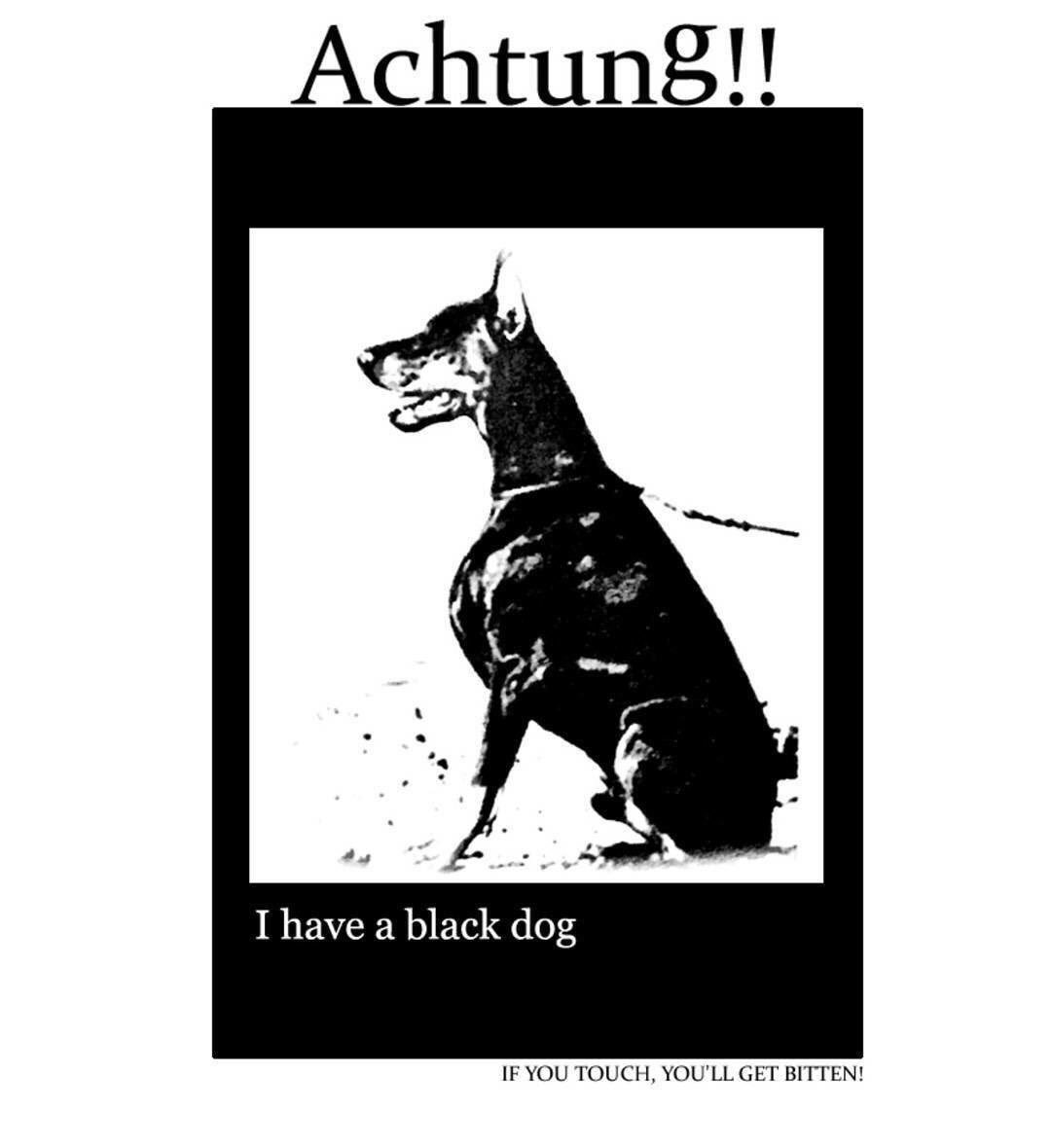 Aleum 黒い犬 鬱病の象徴 まさかそんな意味でいれたなんて 知る由もなかった ただのかっこいいドーベルマンかと 落書きにまで T Co 71x9fgq08t Twitter