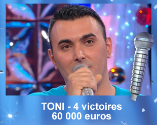 NOPLPoff's tweet photo. 4 Victoires, 60 000€, la suite du parcours de Toni c'est tout à l'heure avec @nagui et les zikos. #NOPLP @france2tv https://t.co/NIvPntKEGo