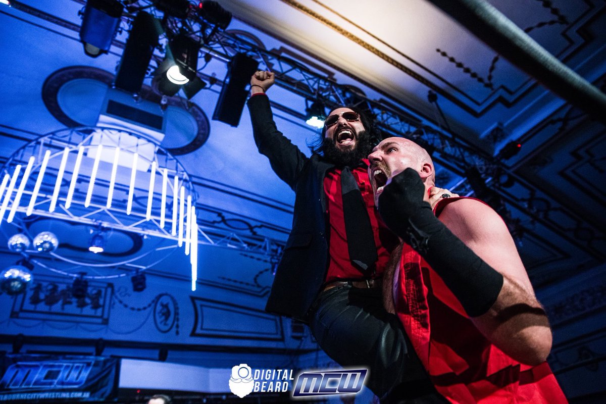 bigdaddyjulianj's tweet photo. ...like a HOLY ROLLER! Photo by @digital_beard @mcitywrestling @JakeAndrewartha #HelterSkelter #MCW #FinalBattle #HolyRoller #wrestling #MelbourneCityWrestling #DigitalBeard #WhosTheMaster #MasterAndrewartha #winners https://t.co/LITniMr9yl