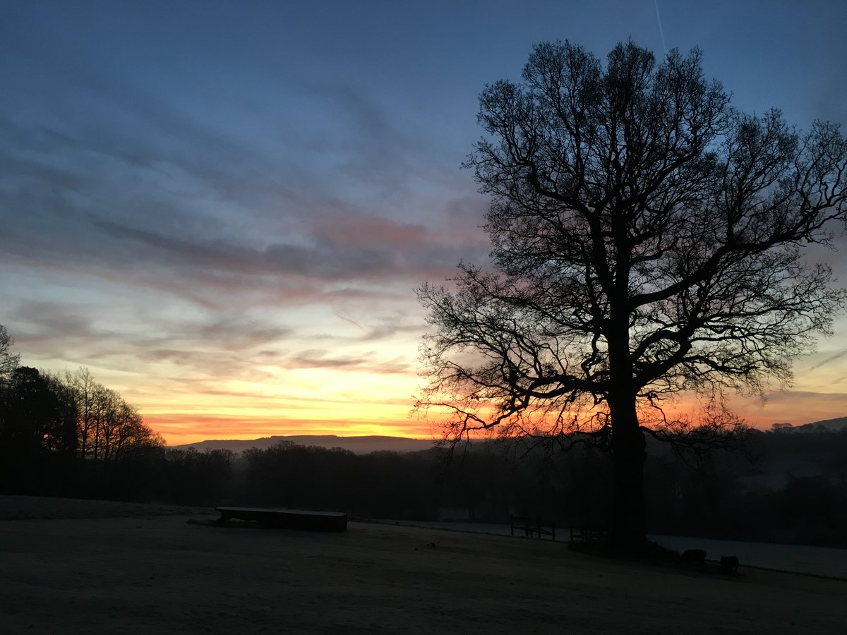 Past seven o’clock on a cold and frosty morning.