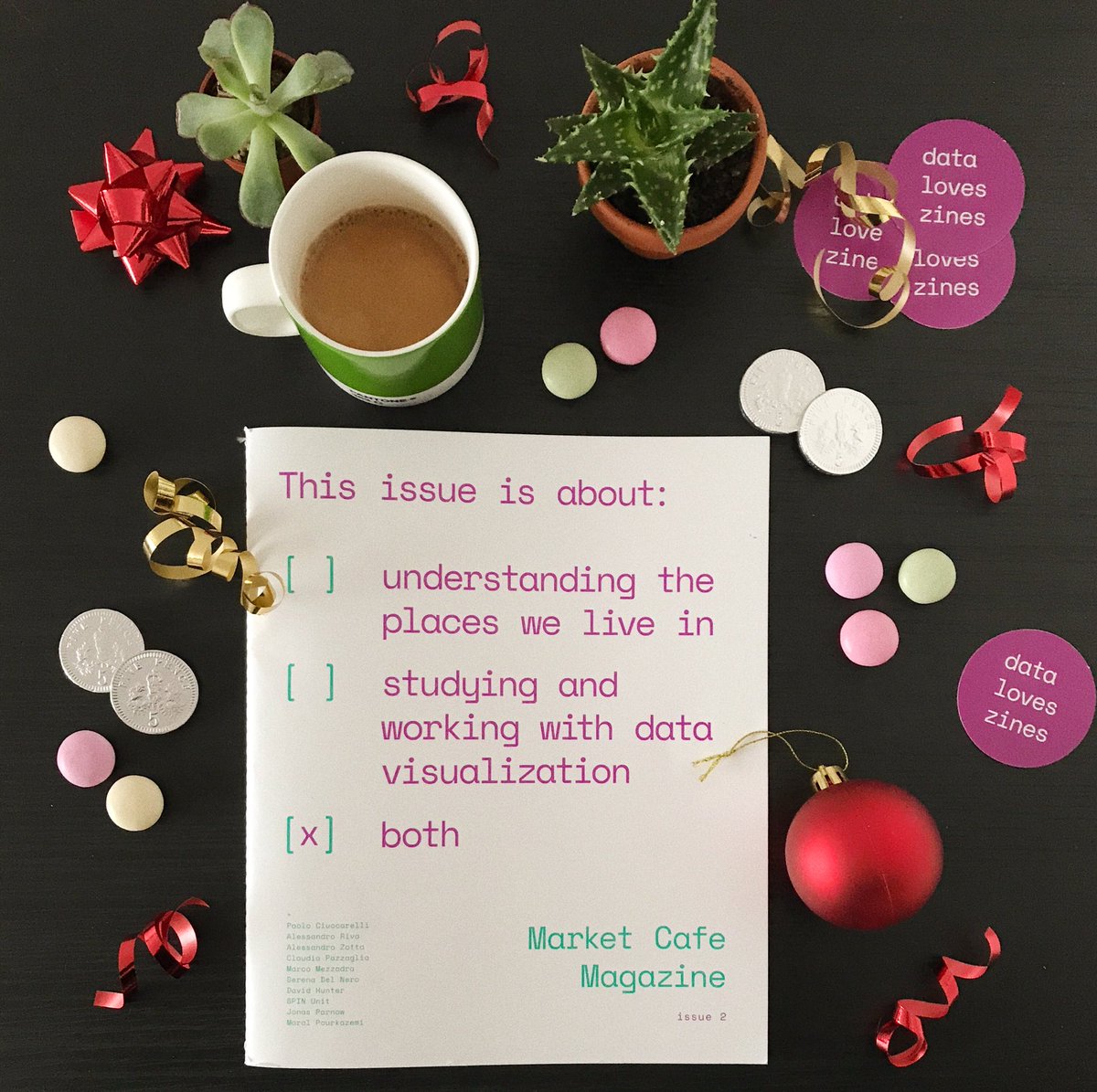 Market Cafe Mag - Dataviz magazine (@marketcafemag) on Twitter photo It's freezing cold in London, ❄️ luckily we have enough coffee to warm us up! ☕️ #dataviz #zine #magazine It's freezing cold in London, ❄️ luckily we have enough coffee to warm us up! ☕️ #dataviz #zine #magazine