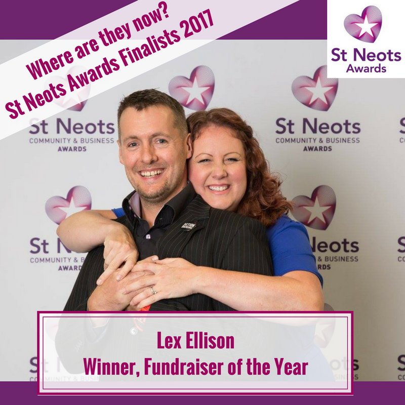 We're looking at where our finalists for the 2017 St Neots Awards are now! For #December we've focused on #Fundraiser of Year winner - Lex Ellison! Lex has already got more fundraising plans lined up for 2018, more here: ow.ly/X2HF30hjzSX