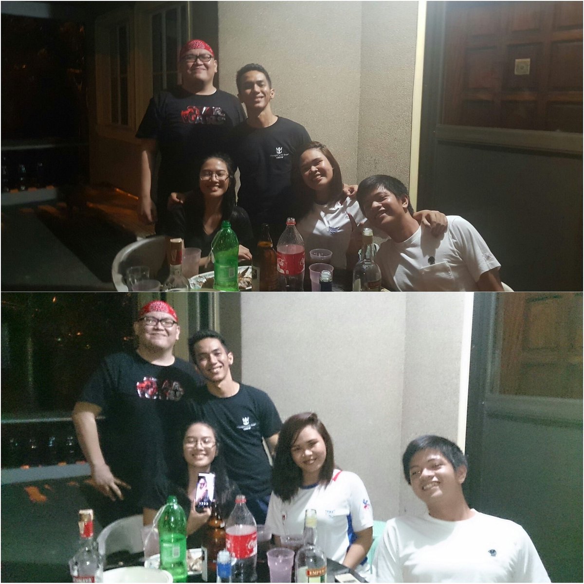 vinnyromulo's tweet photo. Boozy Monday #SemEnd
@bigpoppaburr @aiwand @Miggypedia @cyrillshanee
We missed you @mkylanas https://t.co/Z4Yrsyjbau