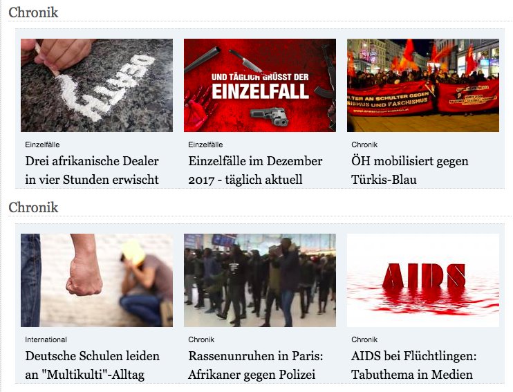 astroehlein's tweet photo. Austria's new interior ministry spokesperson will be Alexander Höferl, who used to head the race-hate-heavy website unzensuriert.at - a sample here https://t.co/282vnPFc5q https://t.co/AxJg4T5RL0