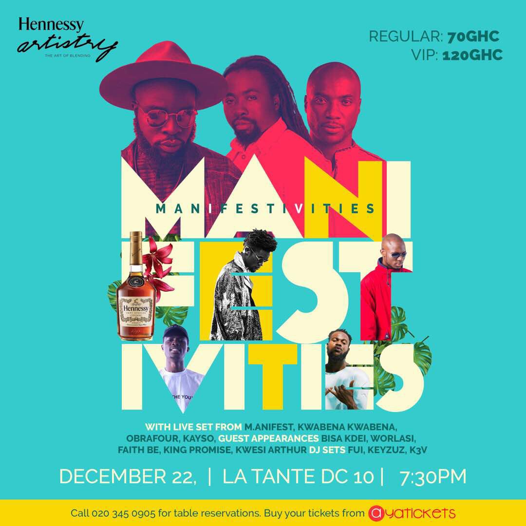 Performing with Greats 🙏🏾.. be there 🔥🔥🔥🔥🔥 #manifestivities
