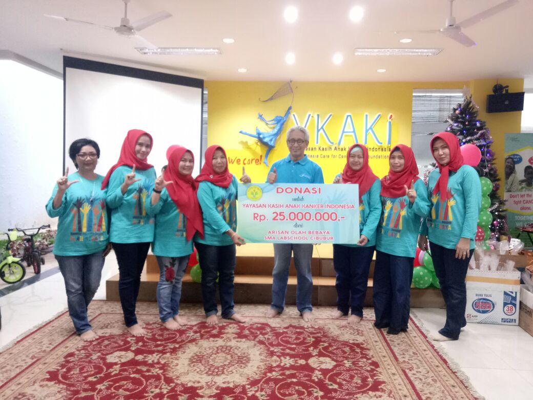 Terimakasih ibu2 arisan Babaya, telah berdonasi rp 25 juta serta mengajak anak YKAKI gembira bersama di minggu lalu, besok besok kita bergembira lagi ya ibu Ferry serta ibu ibu lainnya ..💖💖#gembira@arisanbabaya