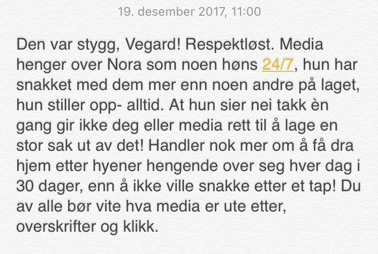 KristiansenV's tweet photo. @hansen_vegard 👇🏽 https://t.co/ZtvjYUfveq