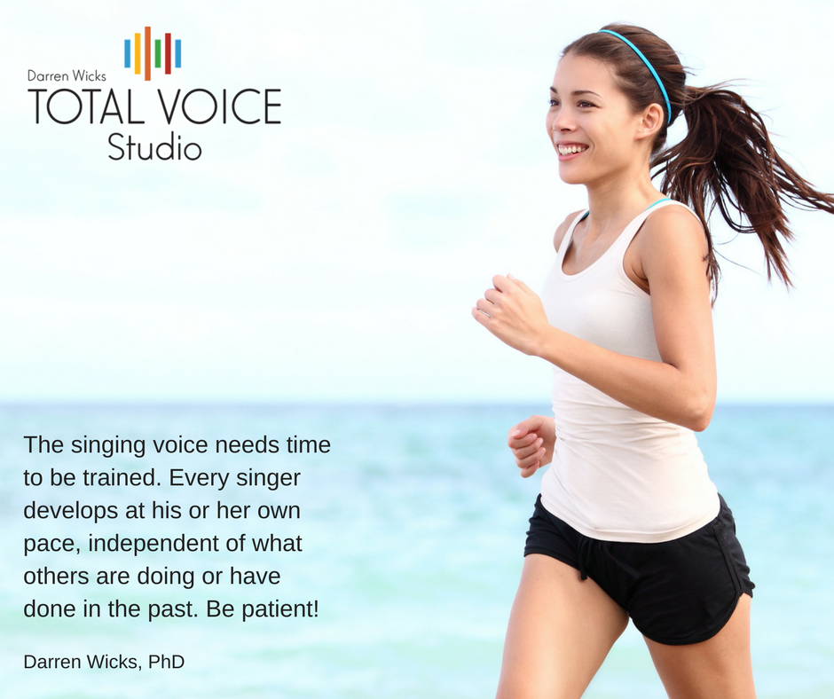 wickstotalvoice's tweet photo. Be patient! #singingmotivation #singingtips https://t.co/Eezm1Gj31H
