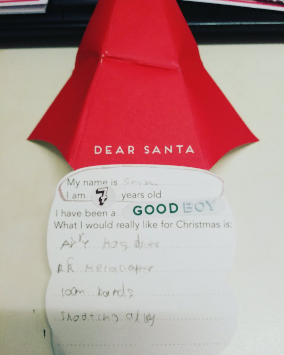 Santa needs help. #helpfindsam please share Sam posted his letter to Santa with no contact info. His reply letter is waiting for him in Joco. #Santaneedshelp #joco #jocointeriors #Nuneaton #giftshop #independent <a href="/NuneatonTweets/">Nuneaton Tweets</a> <a href="/Abbeycraft23/">Abbeycraft Artworld</a> @WarksTN <a href="/NBBCouncil/">NBBC</a>