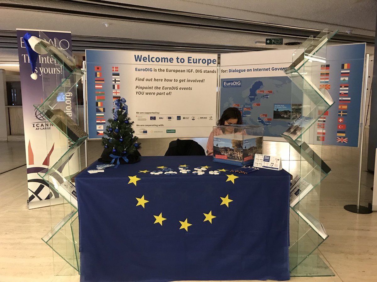 Meet us at the #igf2017 booth and win a the trip to #eurodig2018 in Georgia.