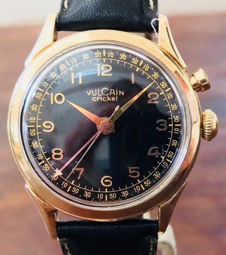 HallandLaddco's tweet photo. LBJ wrote to #Vulcain: "I am deeply grateful for your kindness in preparing my Cricket wrist alarm #watch. I value it highly and feel somewhat less than dressed without it." See our 1950s Vulcain Cricket https://t.co/1pxavGQ0xL, Very affordable for #Vintage.. $795 https://t.co/Xh8JK3yvhP