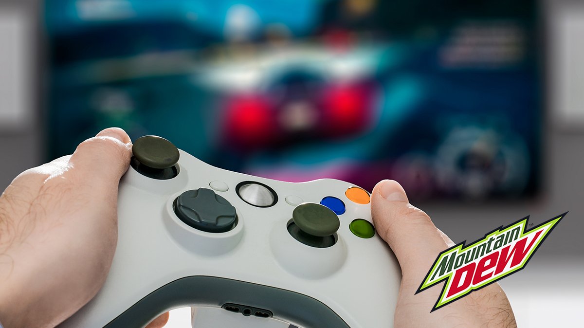 Aiming the crash to lower your turning speed. #DewGaming #MountainDew