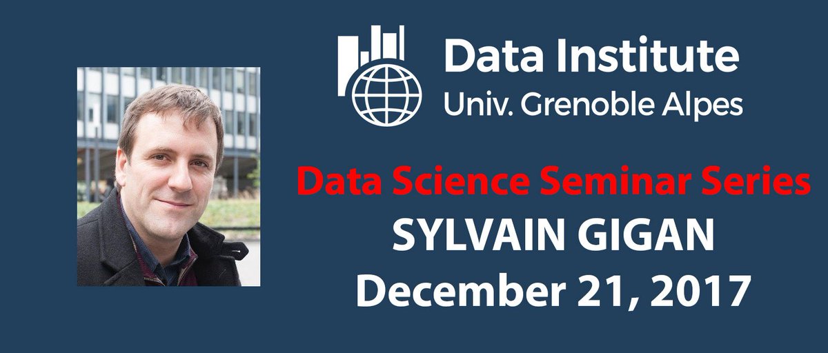 This Thursday:   #datainstituteseminar : “Light propagation in complex media: from imaging, to compressive imaging and machine learning” by @sylvaingigan from @lkb_lab 21.12 @ 15:30 data-institute.univ-grenoble-alpes.fr/news-and-event…