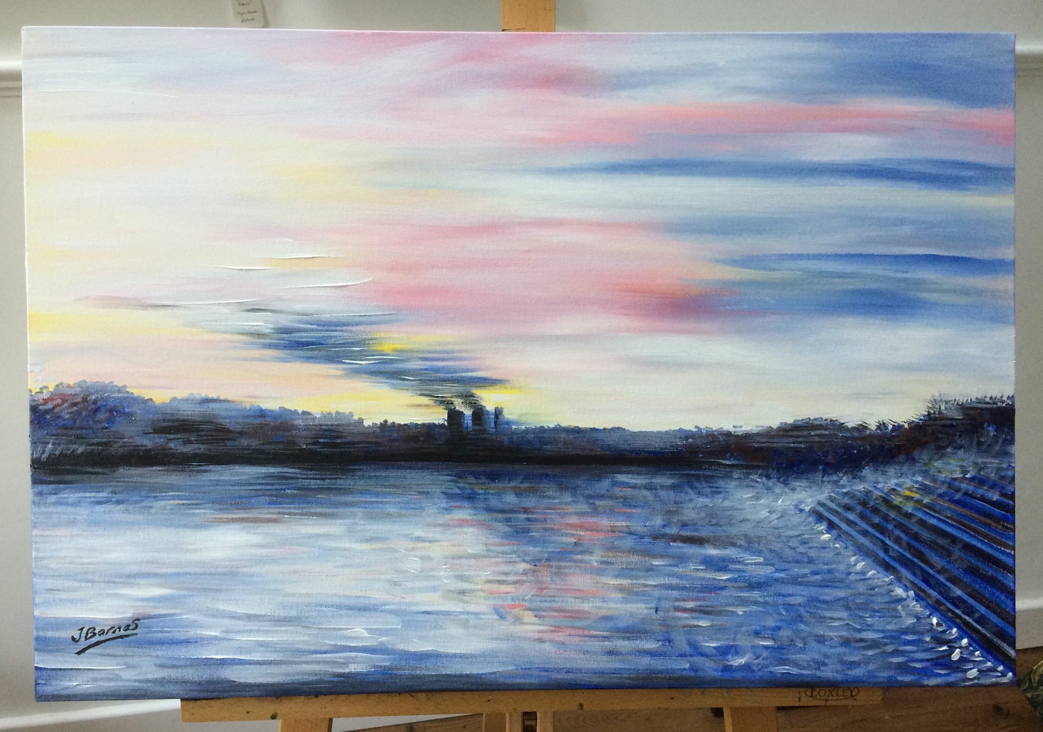 Janet Barnes On Twitter Misty Weir Original Painting Trent