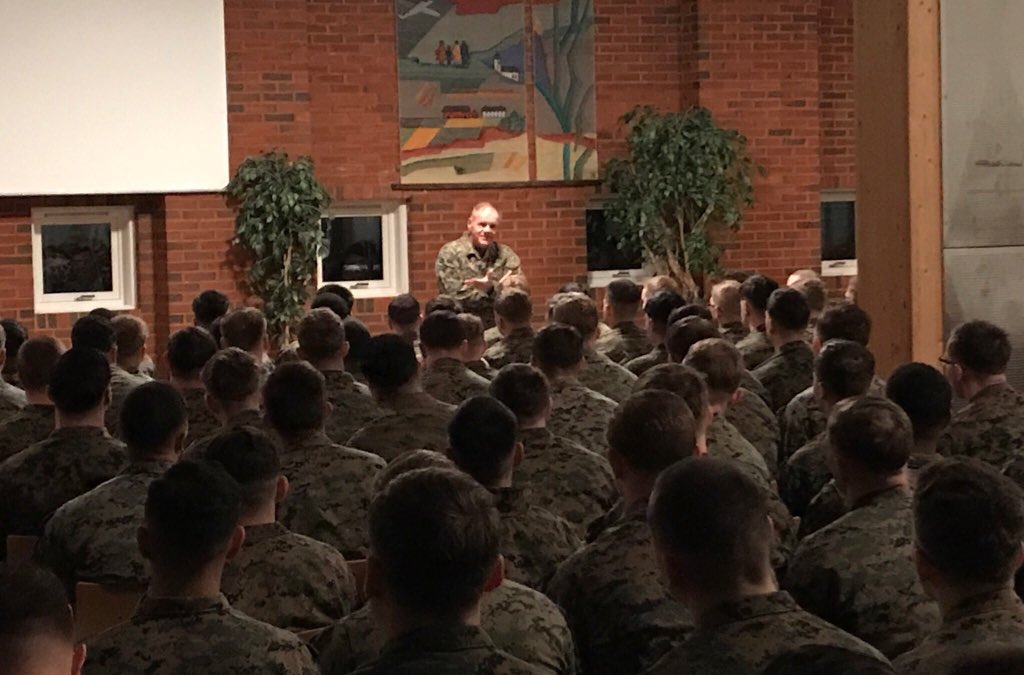 CMC_MarineCorps's tweet photo. SgtMaj Green &amp; I visited Marines &amp; Sailors in 9 countries over 6 days. Their tremendous service means so much to our nation and its partners. Stay ready and Protect What You’ve Earned, 24/7 https://t.co/iBZhfGKuX6
