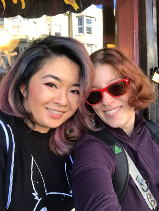 I finally get to snuggle this lady!! https://t.co/hBBvUzkinc<a href="/tag/pre"class="tags"><span>#pre</span></a>