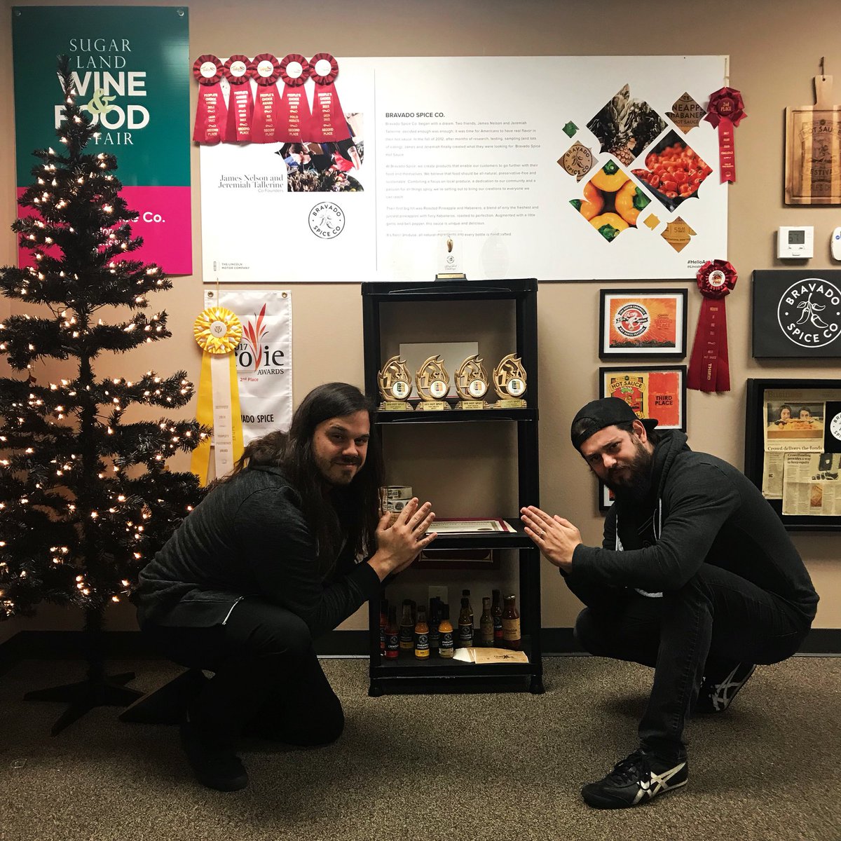 We can’t thank our friends, family &amp; customers enough for this spectacular year. Here’s to 2018! # TeamBravado