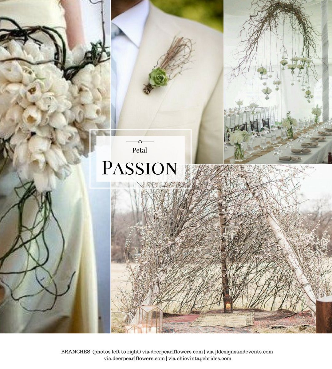 #GEMpetalpassion Winter Weddings-we love the architectural look of branches. 
#weddinginspiration #weddingflowers #weddingplanning  #weddinginspiration #wedding #weddings #flowers #florals #floraltrends #weddingflowertrends #weddingdecor #bouquet #weddingday #bride #bridalbouquet