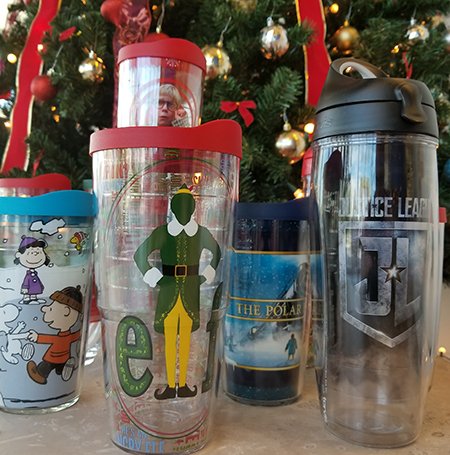 TervisTumbler's tweet photo. Happy Holidays! We're still in the giving spirit. RT &amp; Follow for your chance to win some of these "left over" tumblers. Each winner will win 3 random tumblers. https://t.co/iyXh7CDYHE