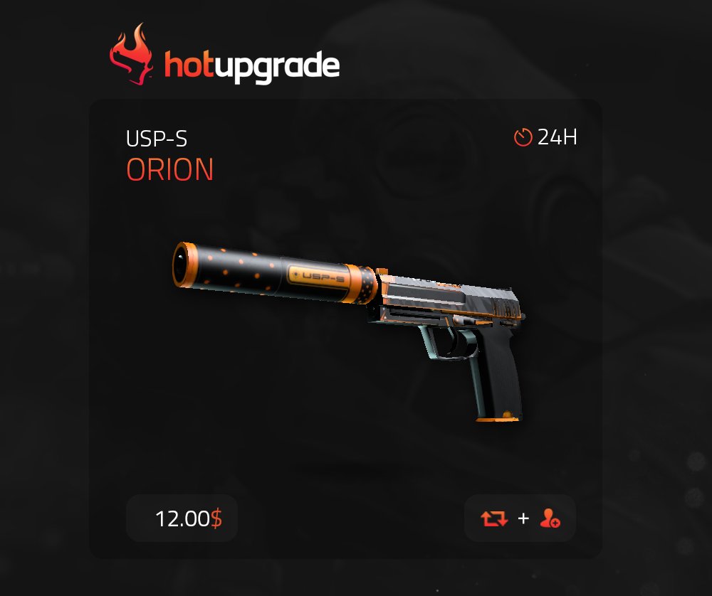 hotupgrade's tweet photo. 🔥🔥 USP-S ORION GIVEAWAY 🔥🔥

💥RETWEET
💥FOLLOW US

Good luck! https://t.co/tyPJUK9ADj