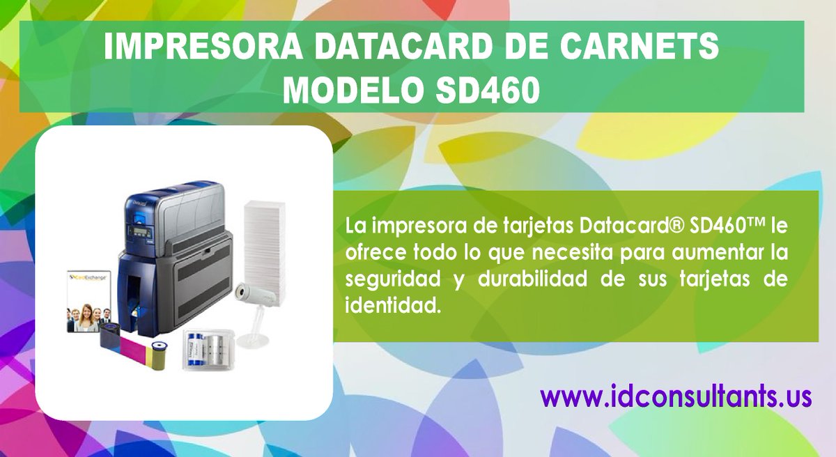 id_consultants's tweet photo. Te presentamos #SD460
Esta impresora es la solución ideal para la emisión de tarjetas de identidad personalizadas.
Contáctos al 02-393-8380 / 04 213-6721 / 0994961173
Vista nuestro sitio web. https://t.co/4yUardDiHu
https://t.co/MnHaSsIRZV https://t.co/X2yL4PJcEe