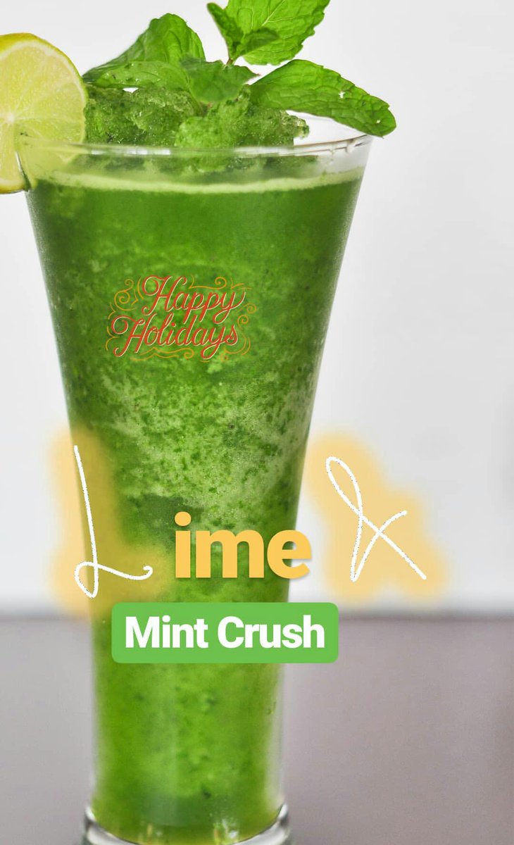 cioconatsl's tweet photo. Enjoy our Lime and Mint Crush this festive season. #Christmas #srilanka #colombo #ColomboCafes https://t.co/RPT8fjzNXd