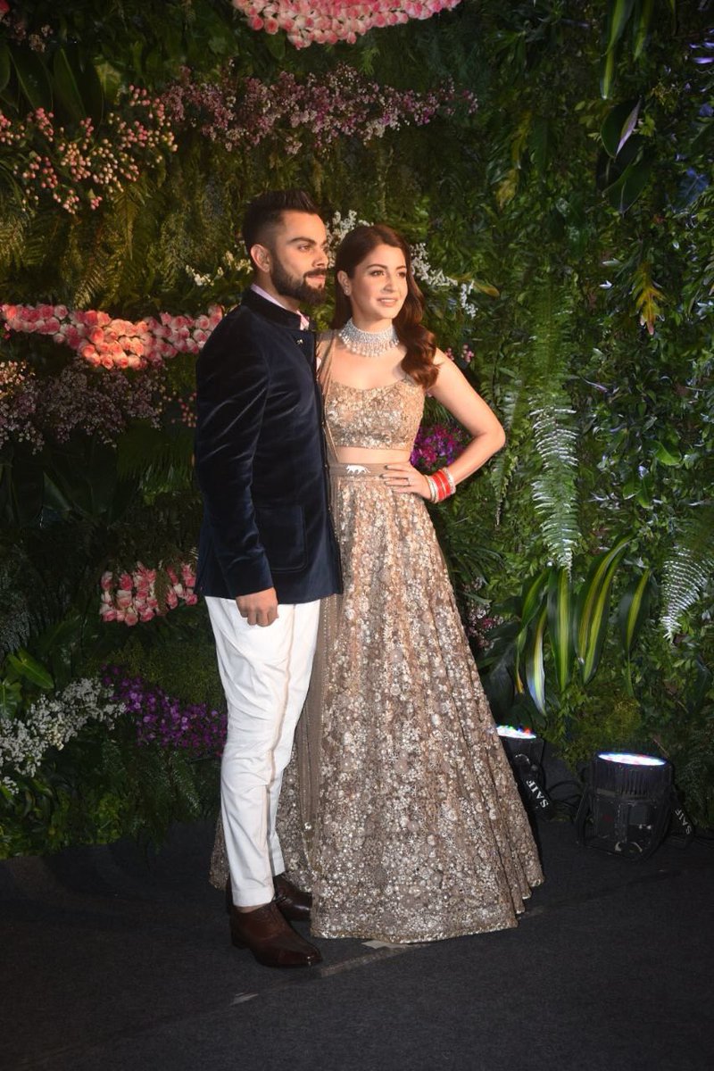 Mr & Mrs Kohli   #Virushka  #VirushkaReception