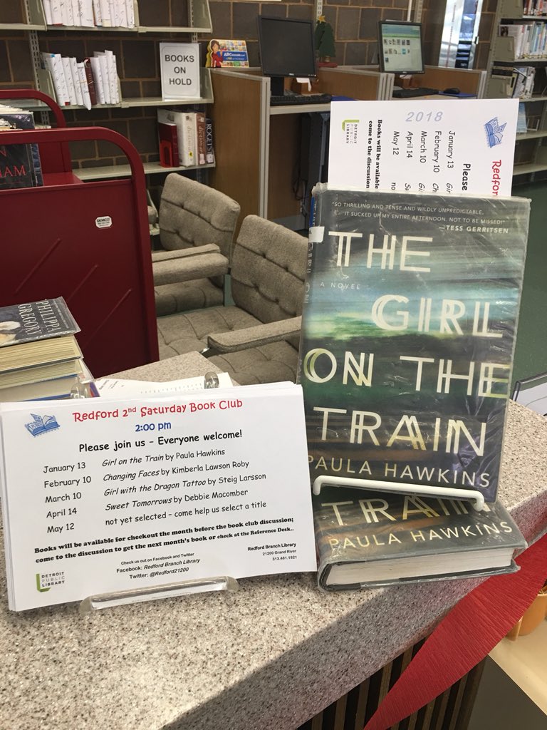 Redford21200's tweet photo. RedfordBranchLibrary has a book club😍Come join in the fun😍 https://t.co/Kc1hOUB0zP