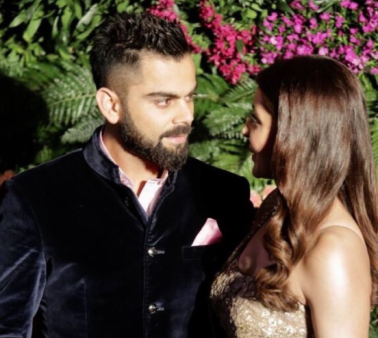 Stunners!!   #Virushka  @AnushkaSharma  @imVkohli  #VirushkaReception