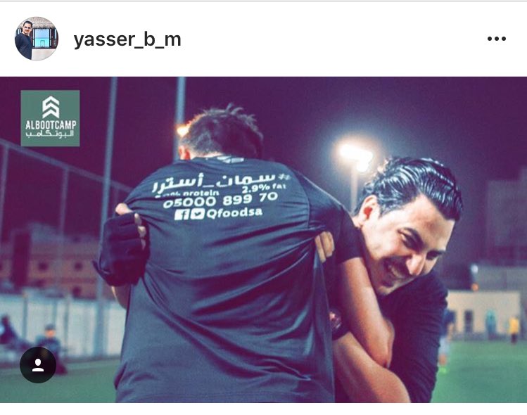 AlBootcamp's tweet photo. صورة رائعة للاعبنا ياسر بن محفوظ وهو يستمتع بتمرينه ويتحدى المدرب

Great pic of our member Yasser enjoying a challenge with the coach! 

#Repost @yasser_b_m (@get_repost)
・・・
@albootcamp https://t.co/Y0fwDfXGDE