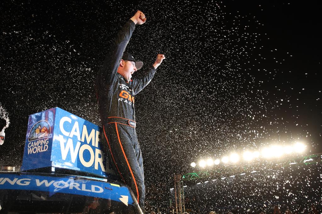NASCAR_Trucks's tweet image. The 2016 champion made his presence felt in 2017.

Take a look back at Johnny Sauter's big year: nas.cr/2BDKdyF
