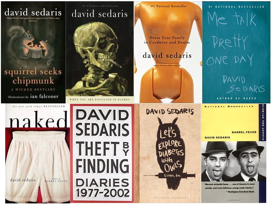 Happy 61st birthday David Sedaris! Pick up one his books and laugh a little. 