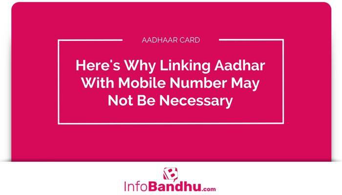 infobandhu's tweet photo. आपके आधार नंबर को आपके मोबाइल नंबर के साथ लिंक करना आवश्यक क्यू है?  यहां जानिए: https://t.co/45KYWGL9gp https://t.co/a7KXQ0RvJu