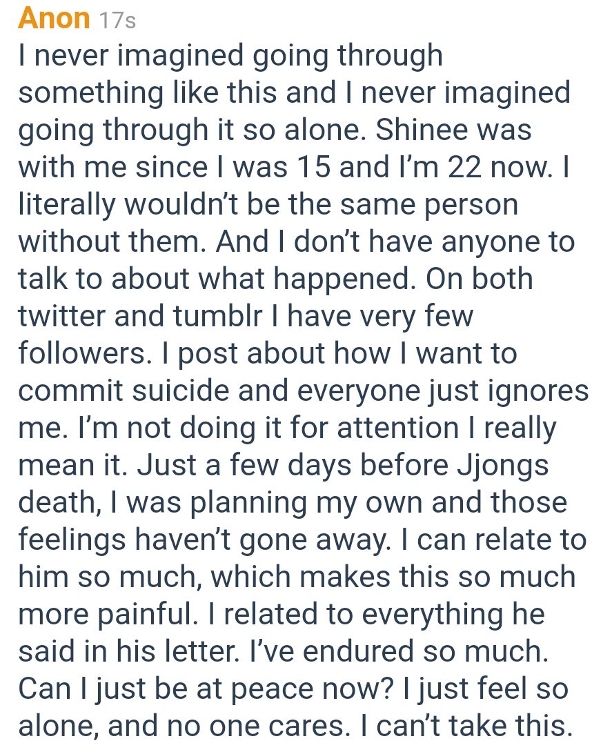 kjhproject's tweet photo. Please reply with kind and support words, because we all matter. This person needs all the love she deserves. Let's do it for 5HINee and ourselves 💙 Spread love! https://t.co/YqMT7iPJt8