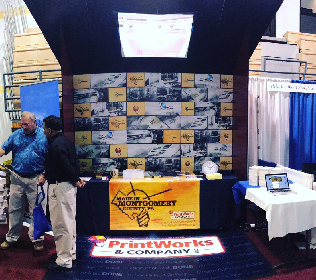 AGus822lansdale's tweet photo. Did you know? PrintWorks are experts in Tradeshows & events
• Booth Design & Printing
• Pop Up Displays, Banners & Signage
• Computerized Registration Services
• Printed Literature & Promotional Product
#whyprintworks #tradeshow #rush #printinglife #pa https://t.co/mNI4aRIkOB